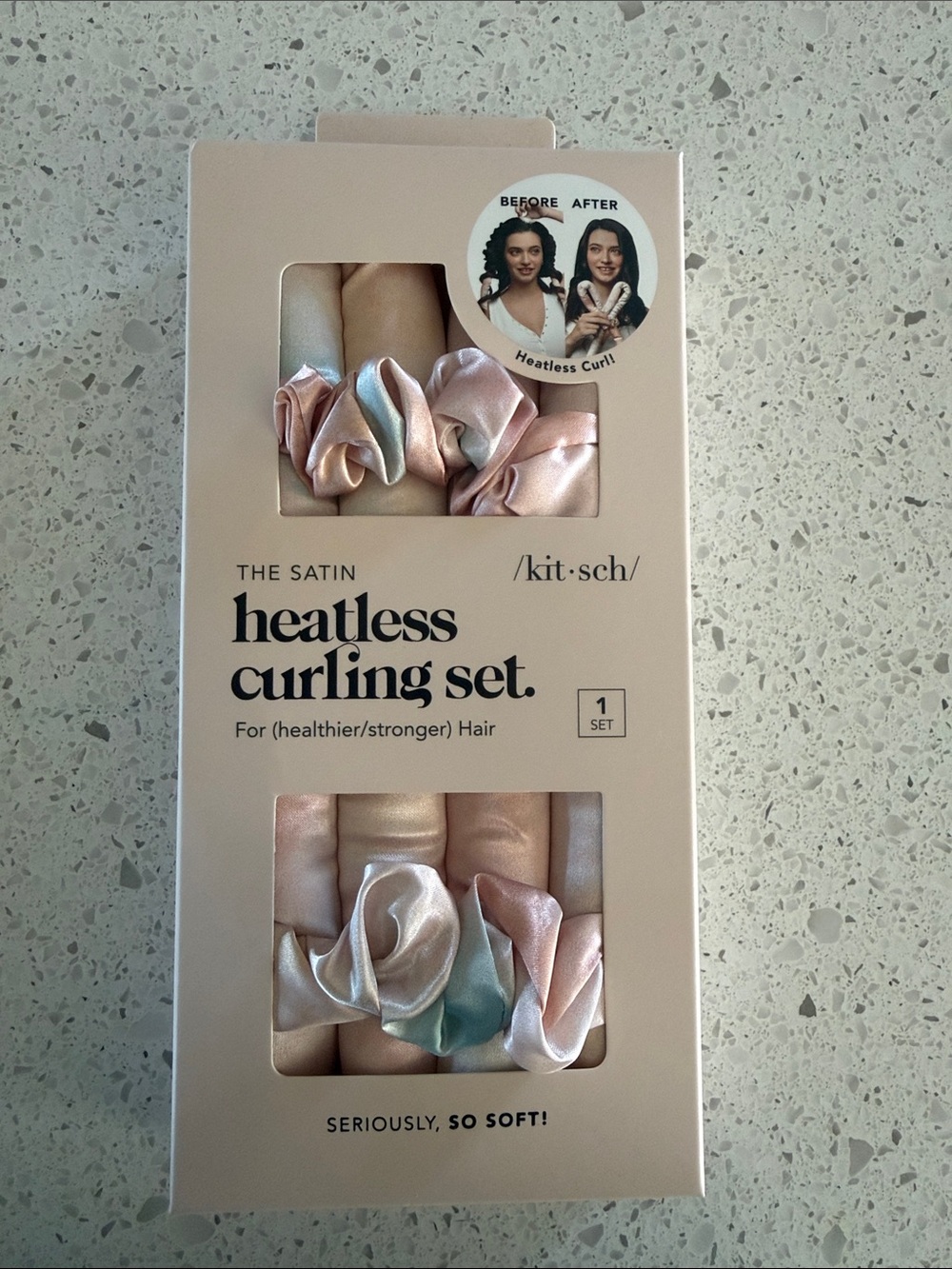 Kitsch Satin Heatless Curling Set